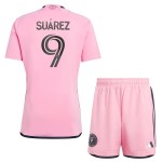 Günstige Fußballtrikots Inter Miami CF Luis Suarez 9 Kinder Heimtrikot 2024-25 Kurzarm